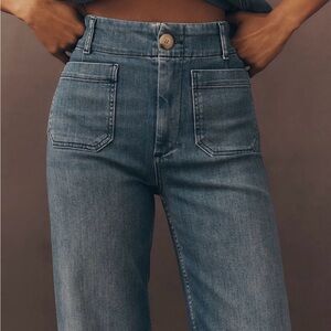 Maeve High Rise Blue Jeans